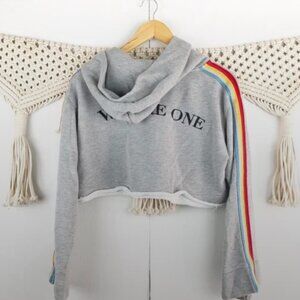 Spiritual Gangster We Are One Cropped Hoodie